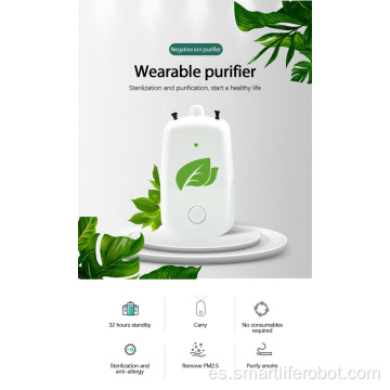 pequeño purificador de aire portátil agradable